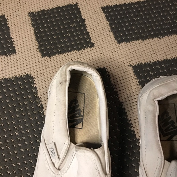 White slip on platform vans - Picture 4 of 13